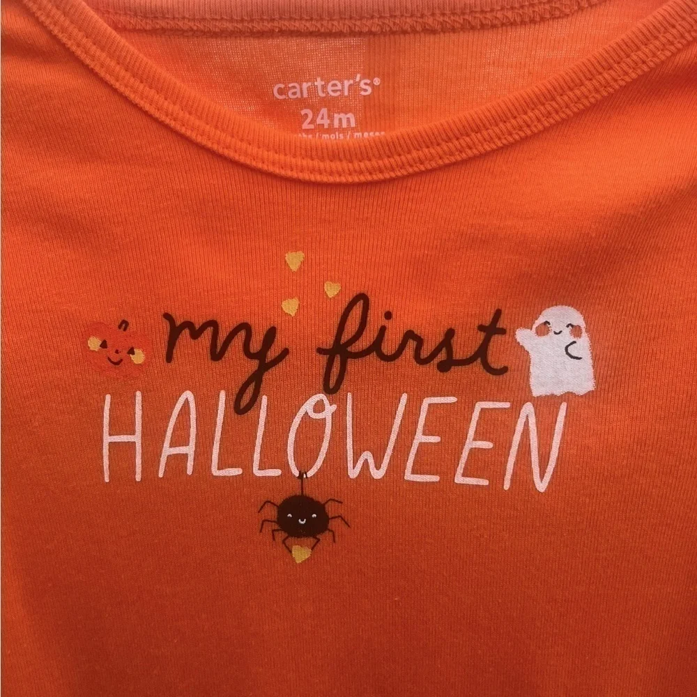 NWT Baby Boys Girls Carters MY FIRST HALLOWEEN Outfit Size 24 months
